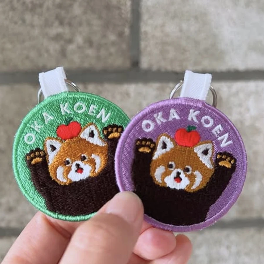 のりちゃん制作のレッサーパンダのキーホルダー